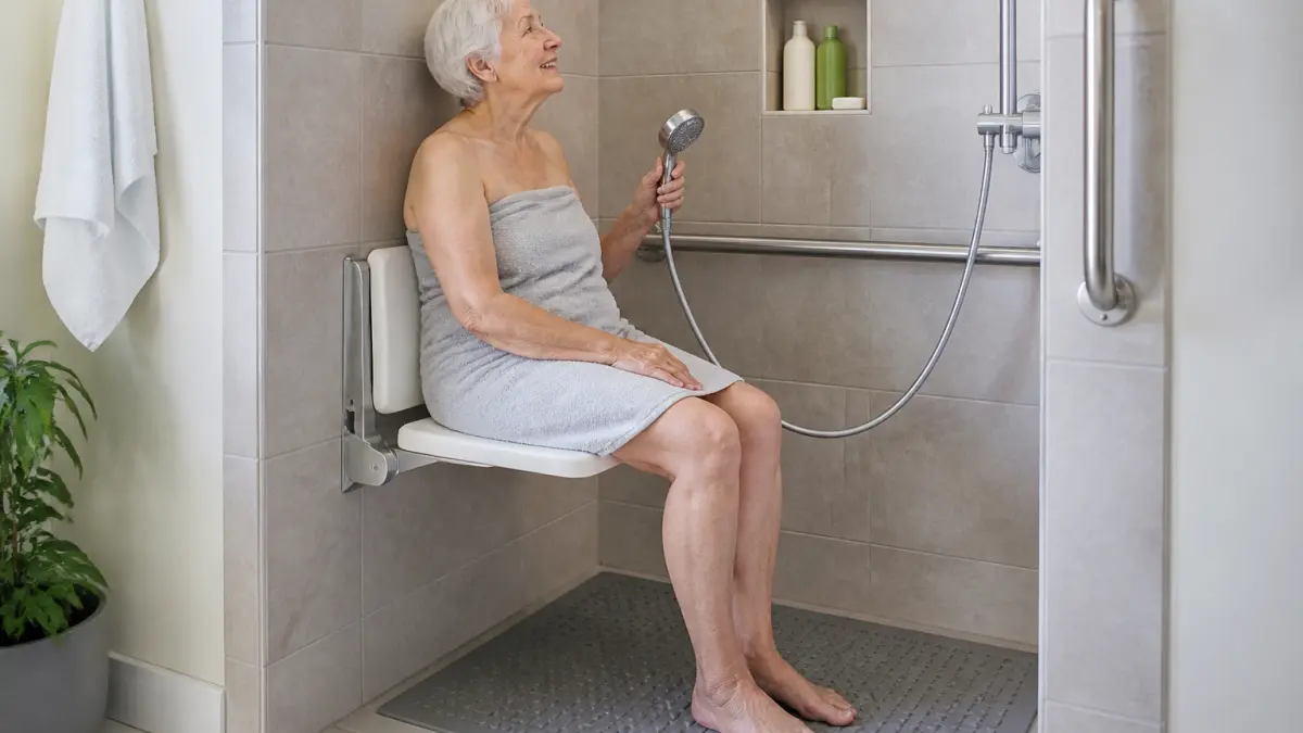 Siège de douche PMR : comment choisir le bon modèle