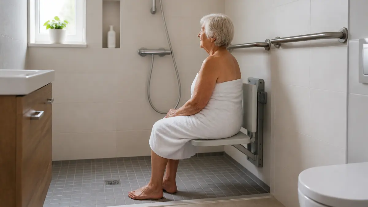 Cabine de douche PMR : critères, prix et pose