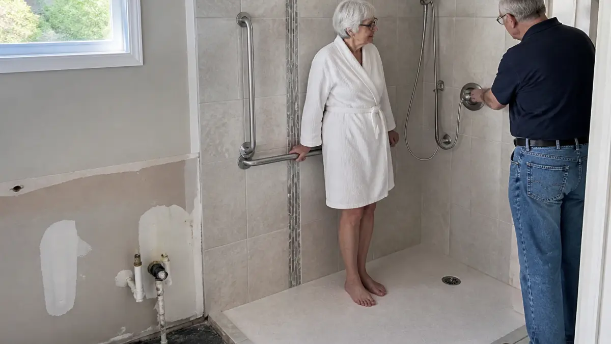 Salle de bain senior : prix, options et aides disponibles