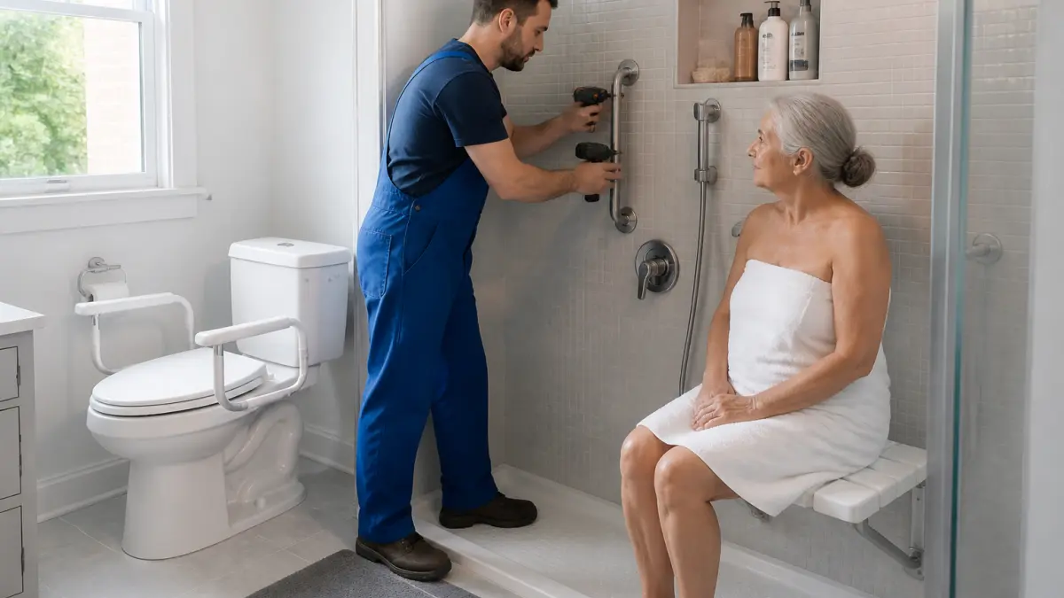 Crédit d'impôt pour la salle de bain senior : conditions et démarches