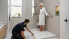 Douche sécurisée senior : prix et solutions pour rester chez soi