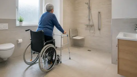 Norme douche PMR en 2026 : ce que dit la réglementation