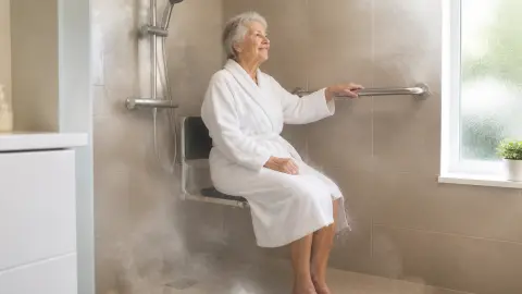 Cabine de douche PMR : critères, prix et pose