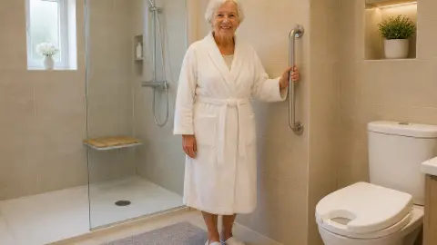 Salle de bain senior : prix, options et aides disponibles